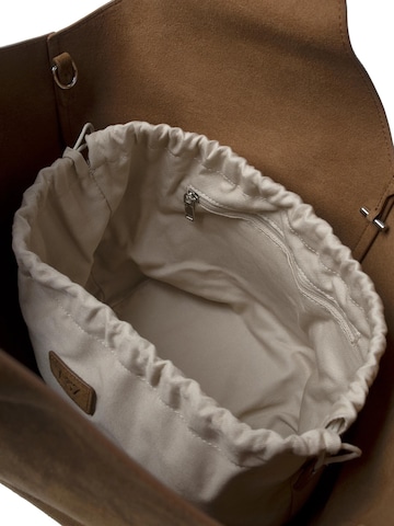 L37 HANDMADE SHOES Ročna torbica 'NOTHING LEFT TO PROVE' | rjava barva