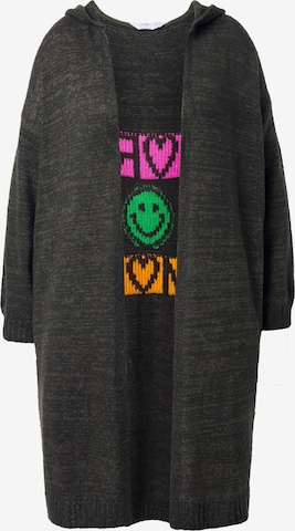 Angel of Style Knit cardigan in Grey: front