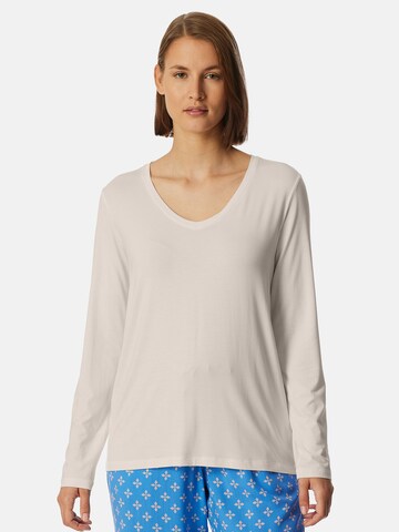SCHIESSER Slaapshirt ' Mix & Relax ' in Wit