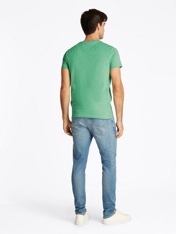 TOMMY HILFIGER Slim Fit Bluser & t-shirts i grøn