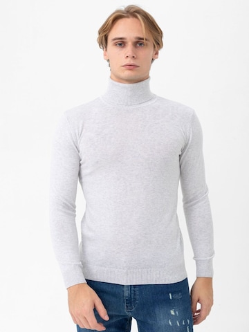 Pull-over Moxx Paris en gris : devant