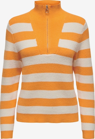 ONLY Pullover 'KATIA' in Orange: predná strana