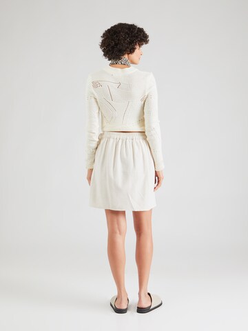 PIECES - Falda 'KAREN' en beige