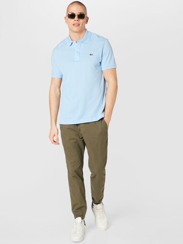 LACOSTE Slim fit Koszulka w kolorze niebieski
