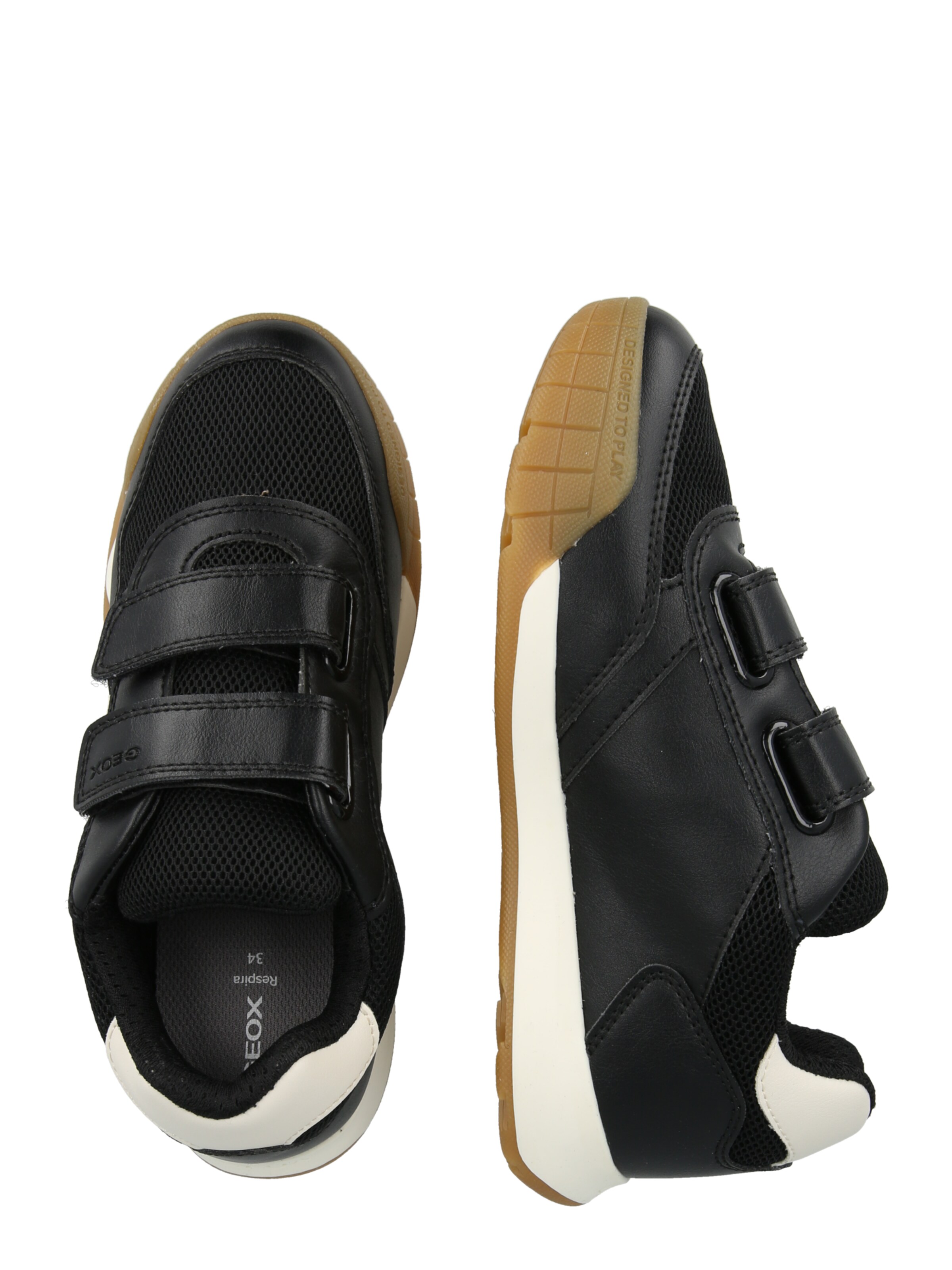 Sneaker 'RANN-E' de la GEOX pe negru