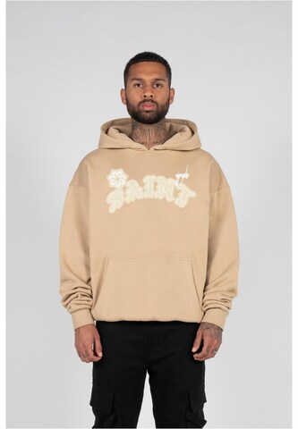 MJ Gonzales Sweatshirt 'Saint' in Beige: front