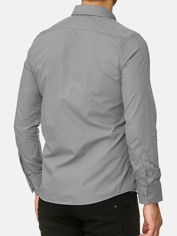 Reslad Slim fit Button Up Shirt 'RS7002' in Grey