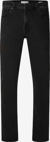 SELECTED HOMME - Regular Calças de ganga em preto: frente