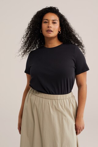 WE Fashion Paita värissä musta: etupuoli
