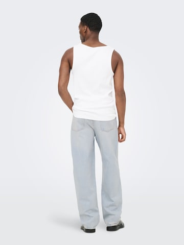 Only & Sons Loosefit Jeans 'ONSFade' in Blauw