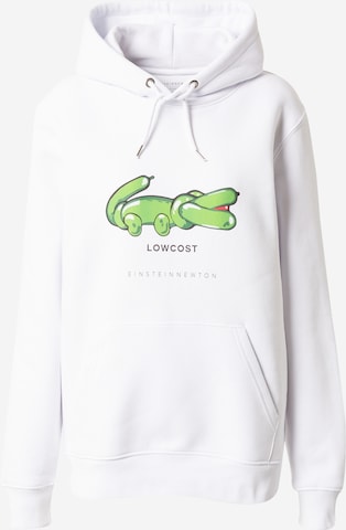 EINSTEIN & NEWTON - Sweatshirt 'Lowcost' em branco: frente