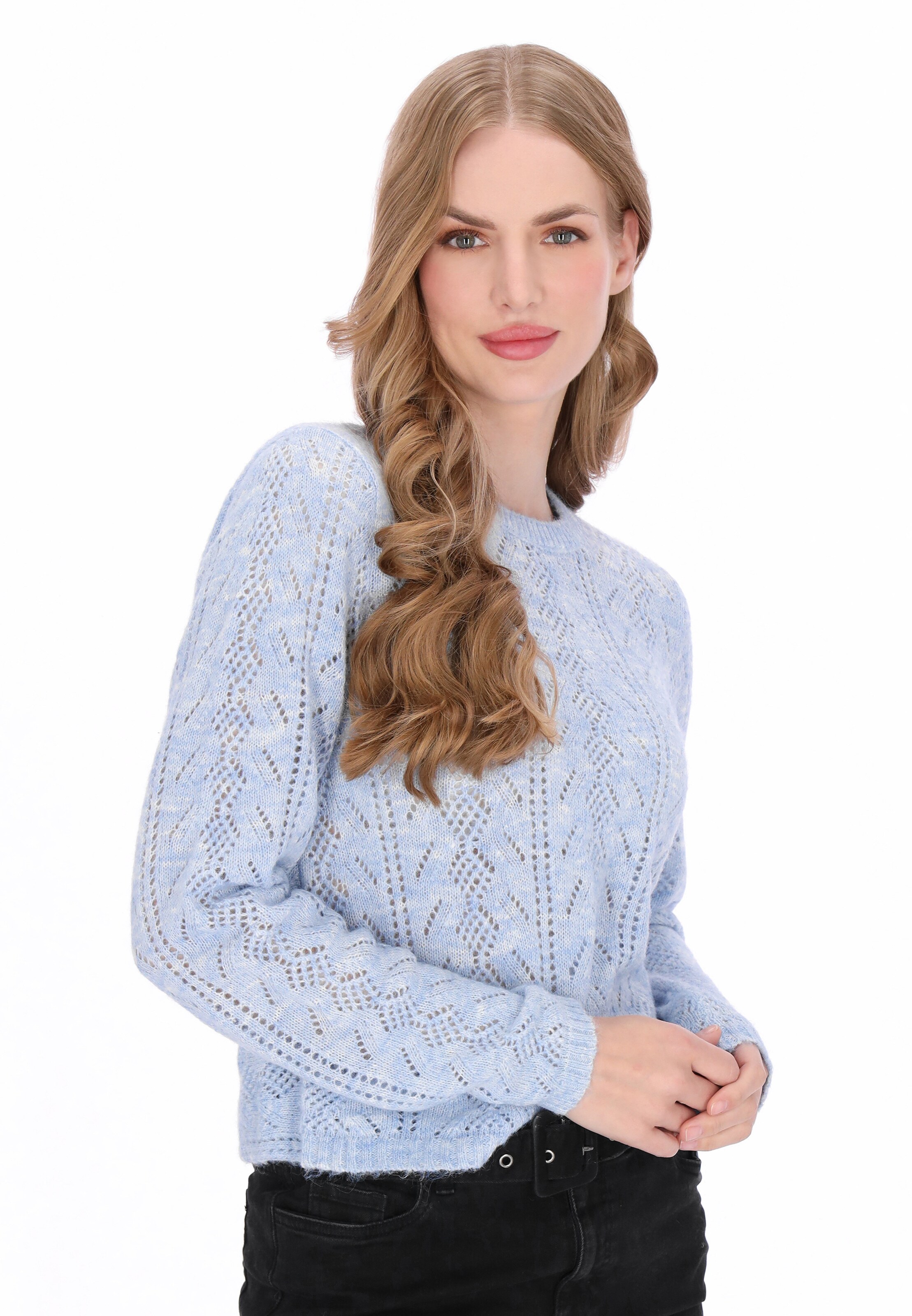 DreiMaster Vintage - Pullover 'Vintage' em azul: frente