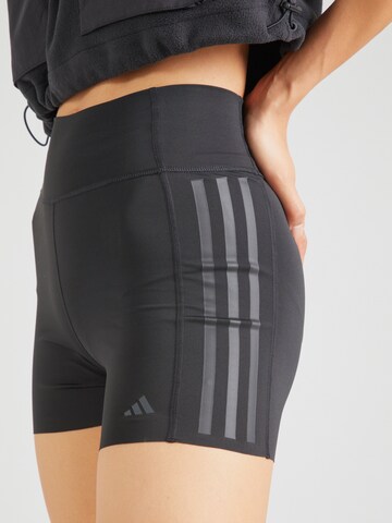 ADIDAS PERFORMANCE Skinny Sports trousers 'Optime' in Black