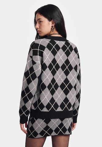 myMo ROCKS Knit Cardigan in Black