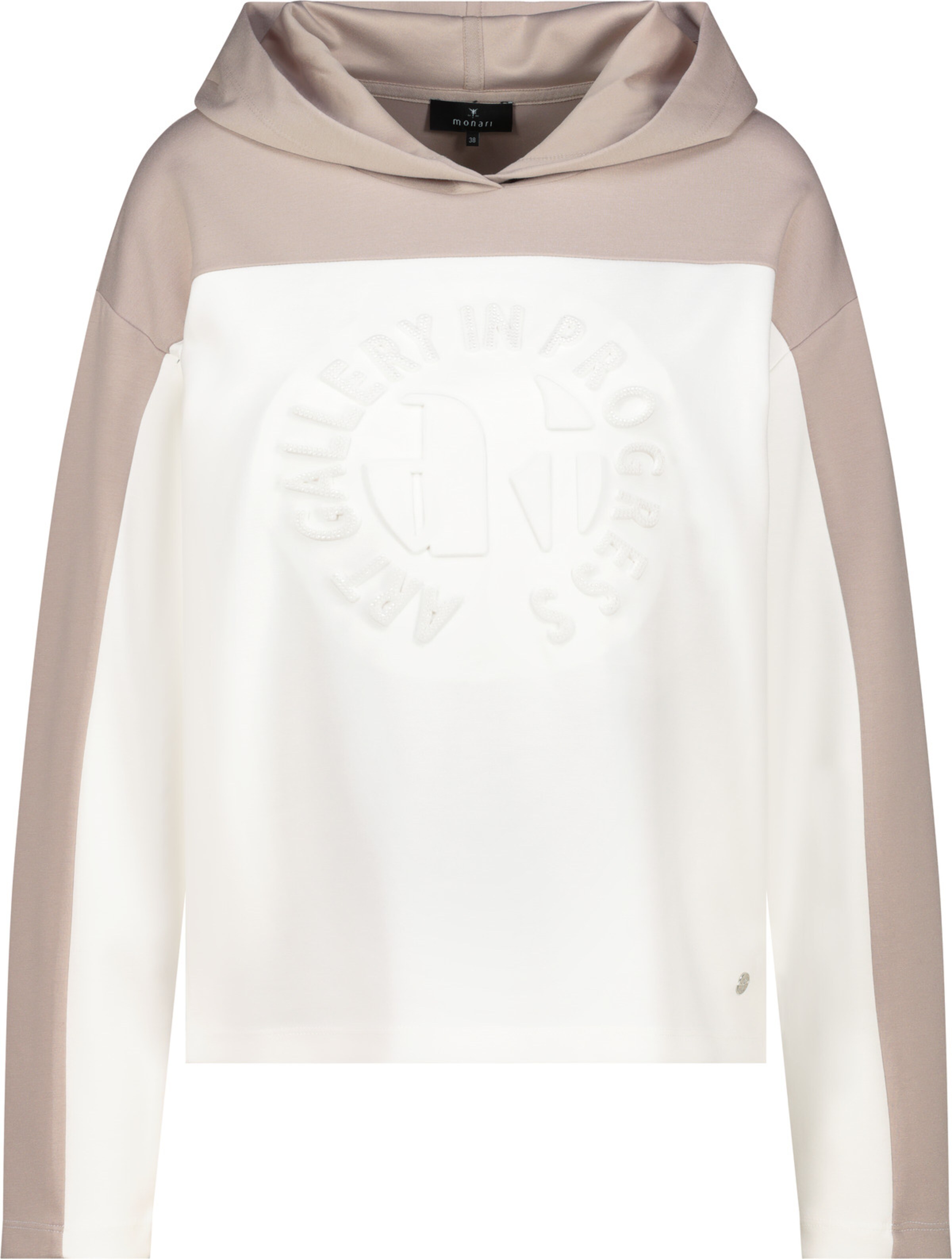 monari Sweatshirt in White: front