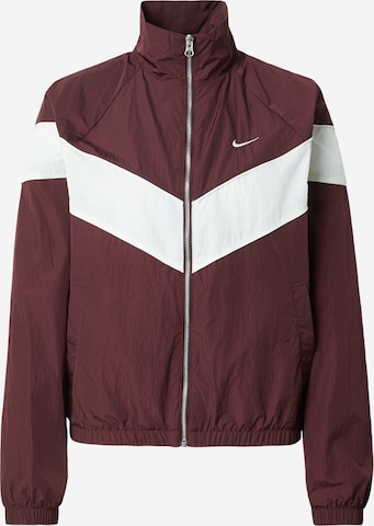 Veste mi-saison Nike Sportswear en rouge : devant