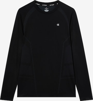 Champion Authentic Athletic Apparel Toiminnallinen paita värissä musta: etupuoli