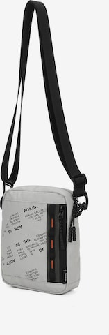Sac à bandoulière Aoking en gris : devant