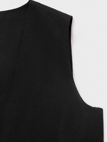 MANGO TEEN Weste in Schwarz