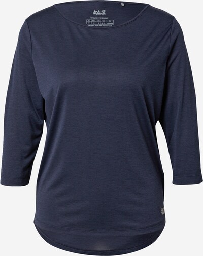 JACK WOLFSKIN Performance shirt in Dark blue / Silver grey, Item view