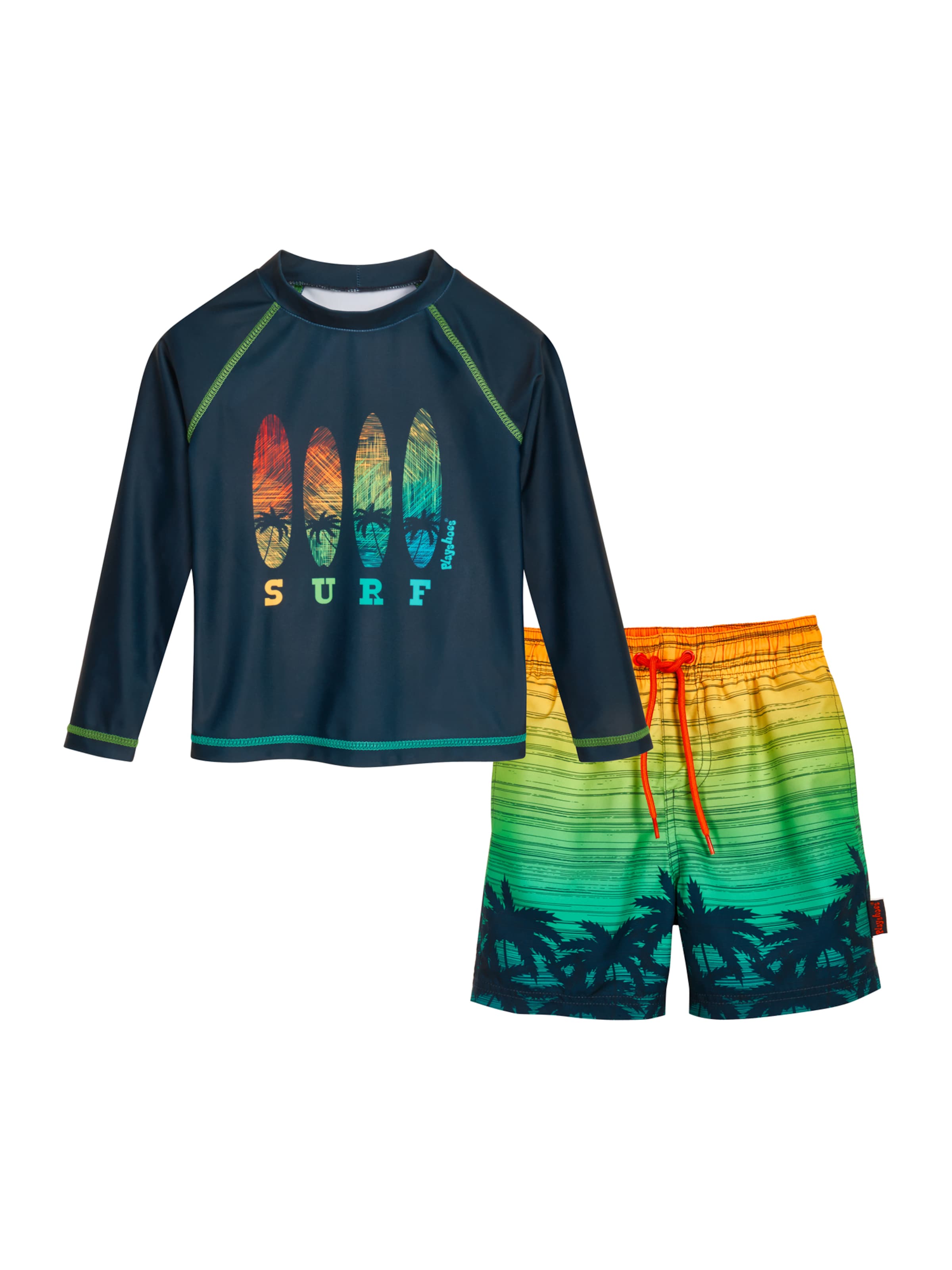 zils PLAYSHOES UV aizsardzība 'Surf': no priekšpuses