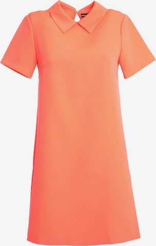 Awesome Apparel Dress in Orange: front