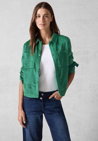 CECIL Between-Season Jacket in Green: front
