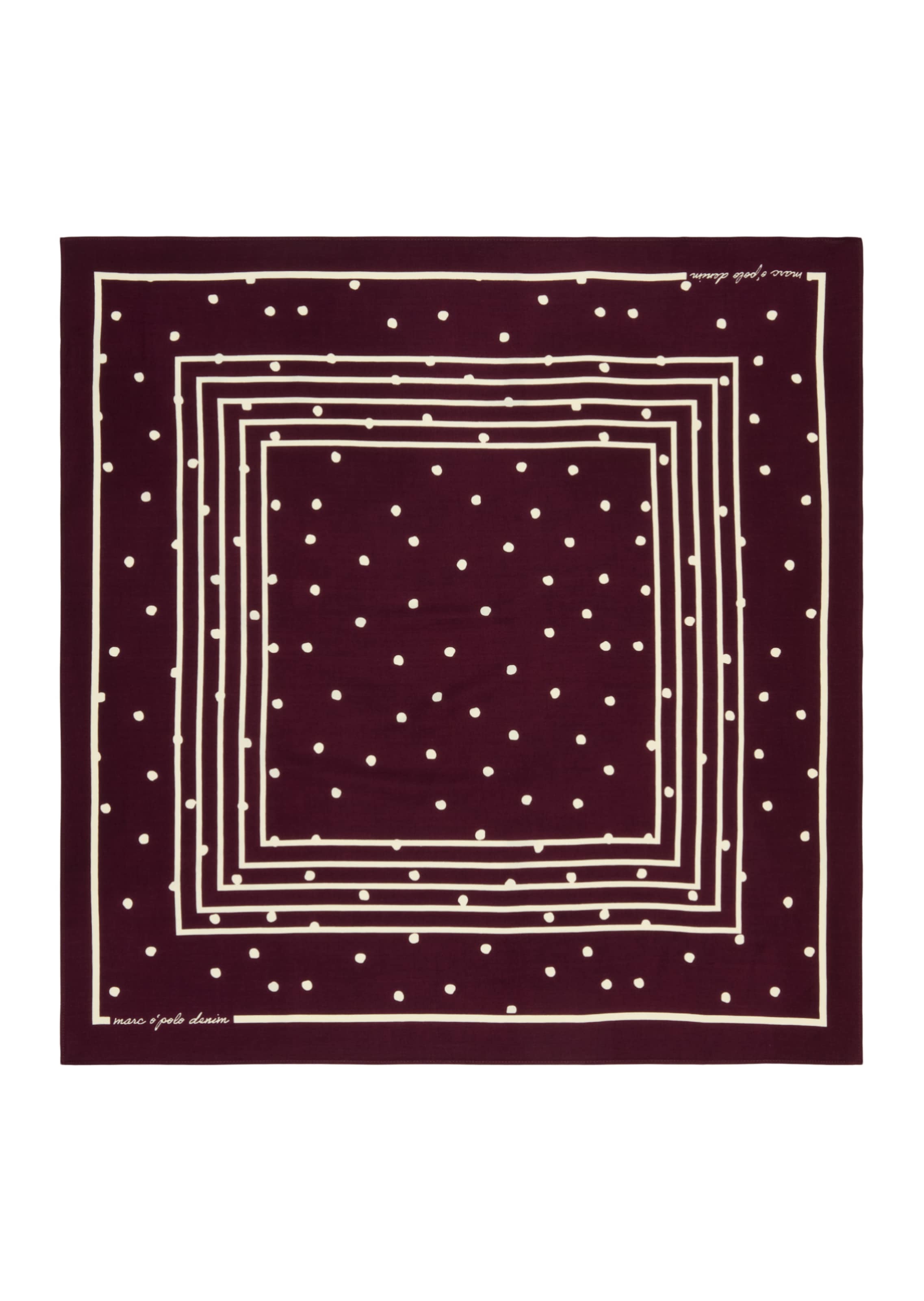 Marc O'Polo DENIM Doek in Rood: voorkant