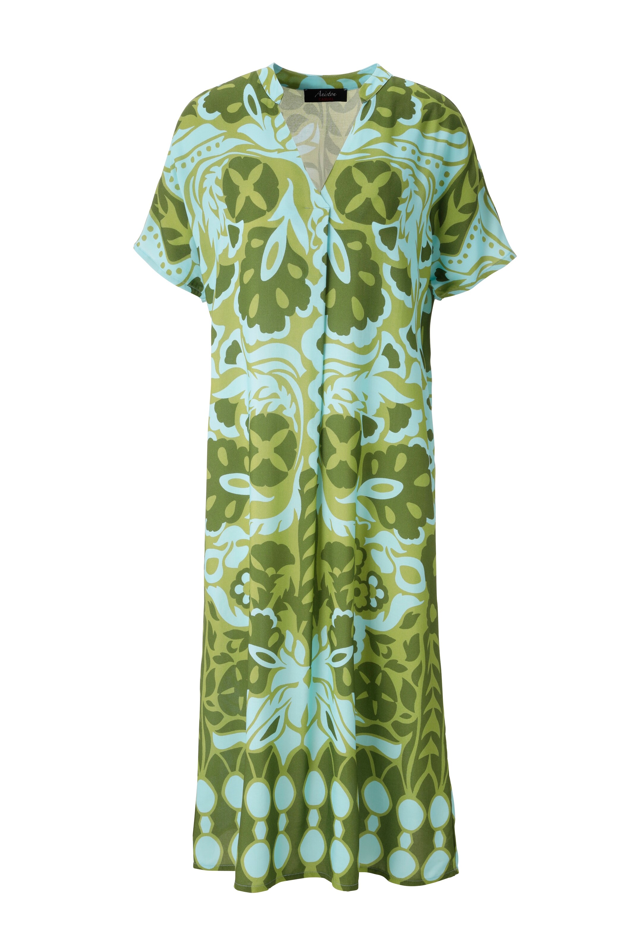 Aniston CASUAL Summer Dress in Green: front