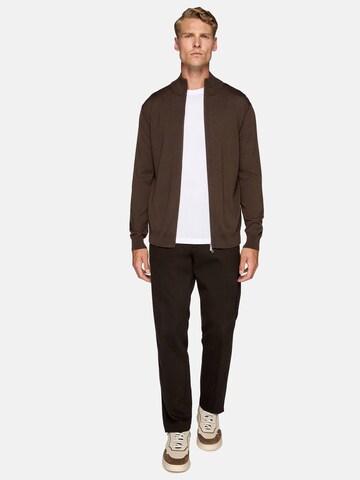 Boggi Milano Knit cardigan in Brown