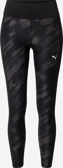 PUMA Pantalon de sport en gris fumé / noir / blanc, Vue avec produit