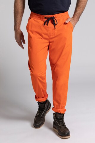 JP1880 Loosefit Broek in Oranje: voorkant