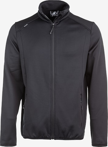 Whistler Funktionele fleece-jas 'Fred' in Zwart: voorkant