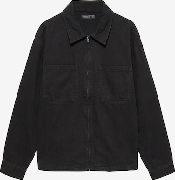 Giacca di mezza stagione di Pull&Bear in nero: frontale