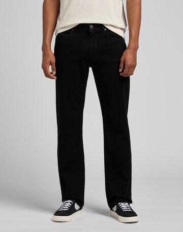 Lee Regular Jeans in Schwarz: Vorderseite
