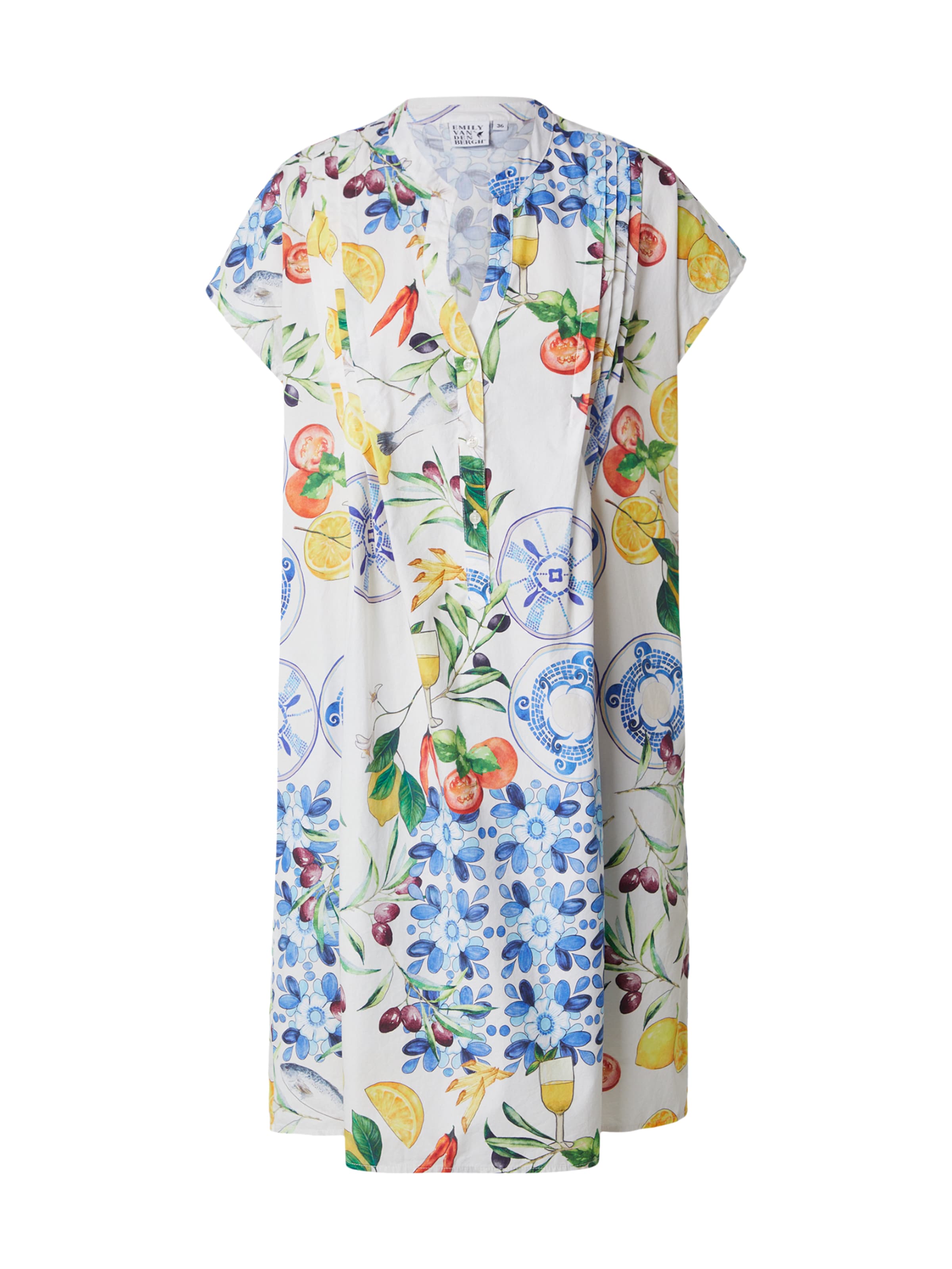 Abito di Emily Van Den Bergh in bianco: frontale