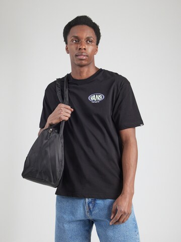 VANS - Camiseta 'ROAD STOP' en negro: frente