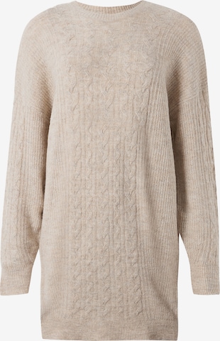 PIECES Трикотажное платье 'PCRACHEL' в Серый: спереди