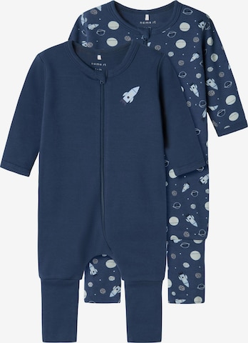 mėlyna NAME IT Miego kostiumas: priekis