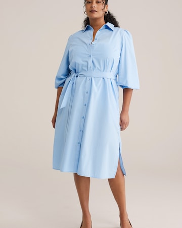 WE Fashion Mekko värissä sininen: etupuoli