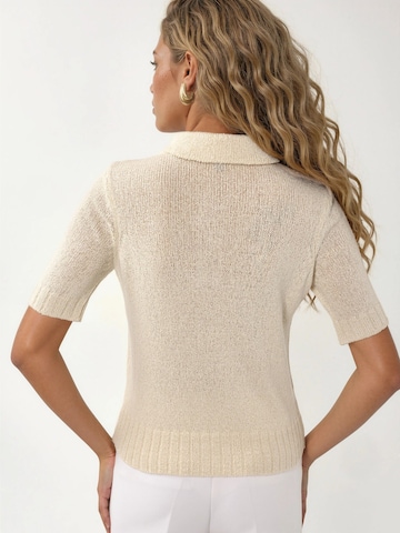 Hiccup Pullover in Beige