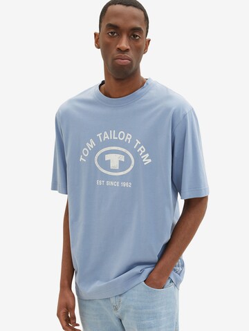 TOM TAILOR T-Shirt in Blau