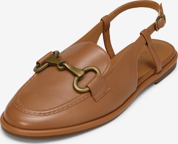 Marc O'Polo Slingpumps 'Alva' in Bruin: voorkant