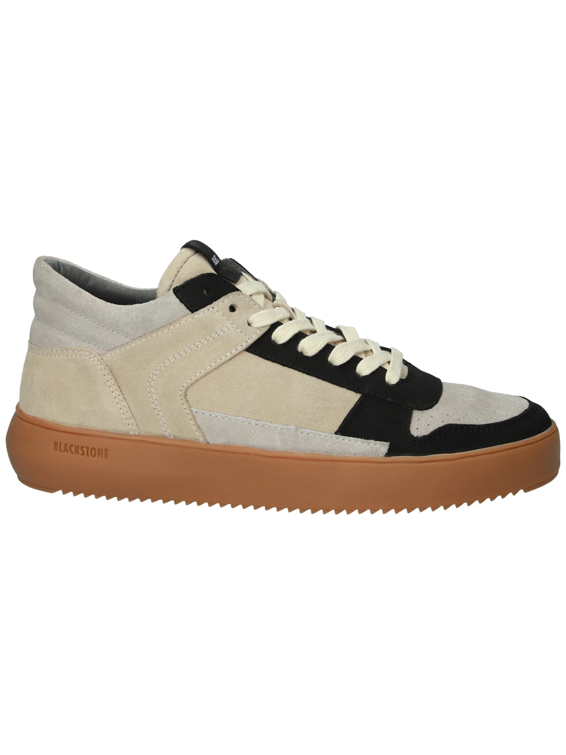 BLACKSTONE Låg sneaker 'ELGIN' i beige: framsida