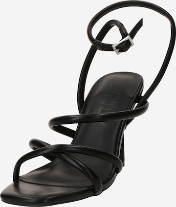 ONLY Remmisandaalit 'ONLAMINA-1' värissä musta: etupuoli