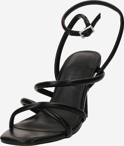 ONLY Remmisandaalit 'ONLAMINA-1' värissä musta, Tuotenäkymä