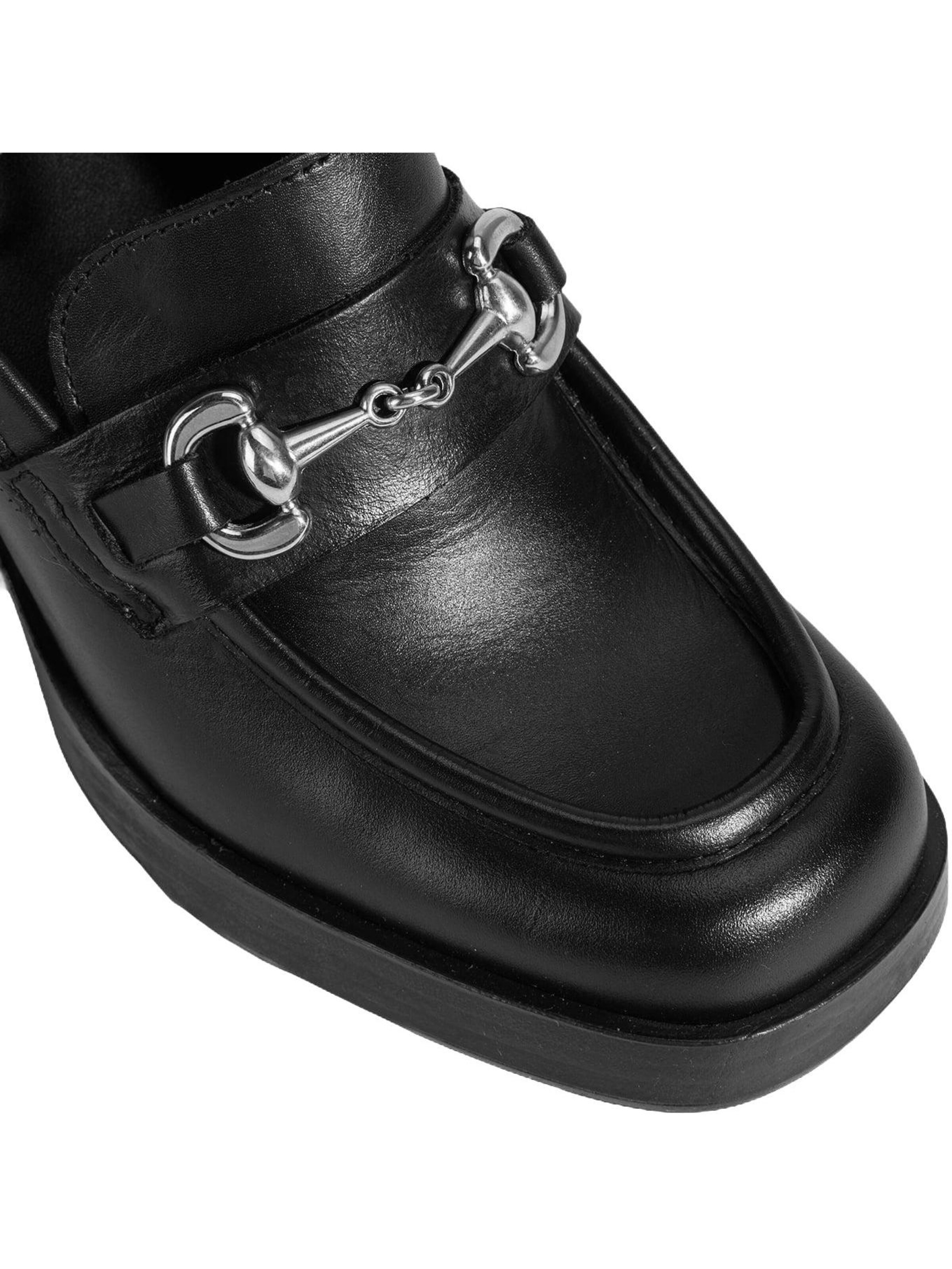 Desa Mocassins 'Slip-Ons' in Zwart