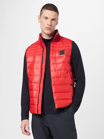 BOSS Vest 'Odeno' in Red: front