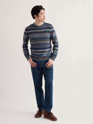 Tapered Jeans 'Countryman' de la Seasalt Cornwall pe albastru