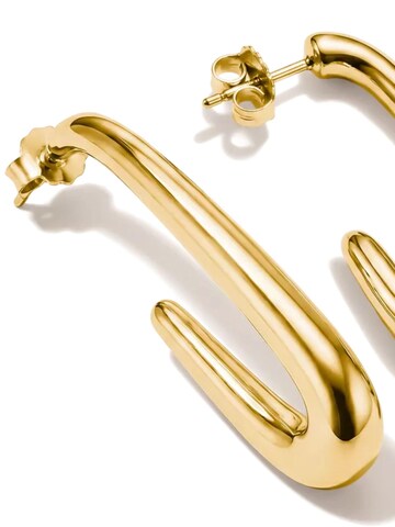 Boucles d'oreilles 'Vergoldete Längliche Ohrringe mit Offenem Design' Thomas Sabo en or